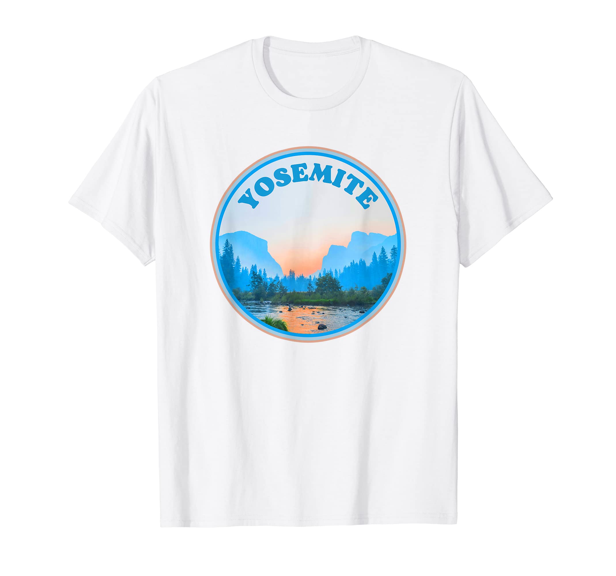 Yosemite Valley National Park Photo T-Shirt - Streetwear Style Men Women - T-Shirt, Sweatshirt, Hoodie