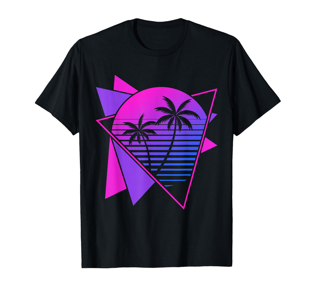 80S Synthwave Aesthetic 1990S Art T-Shirt - Novelty Apparel for Adults - T-Shirt, Sweatshirt, Hoodie