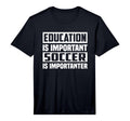 Mens Education Is Important Soccer Is T-Shirt - Trendy Graphic Men Women - T-Shirt, Sweatshirt, Hoodie