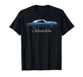 Car Oldsmobile Car Show Front T-Shirt - Unique Graphic for Adults - T-Shirt, Sweatshirt, Hoodie
