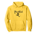 Thankful Soccer Player Thanksgiving Hoodie - Aesthetic Graphic Unisex - T-Shirt, Sweatshirt, Hoodie