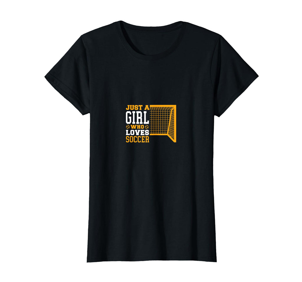 Funny Sport Just Who Loves Soccer T-Shirt - Unique Graphic Unisex - T-Shirt, Sweatshirt, Hoodie