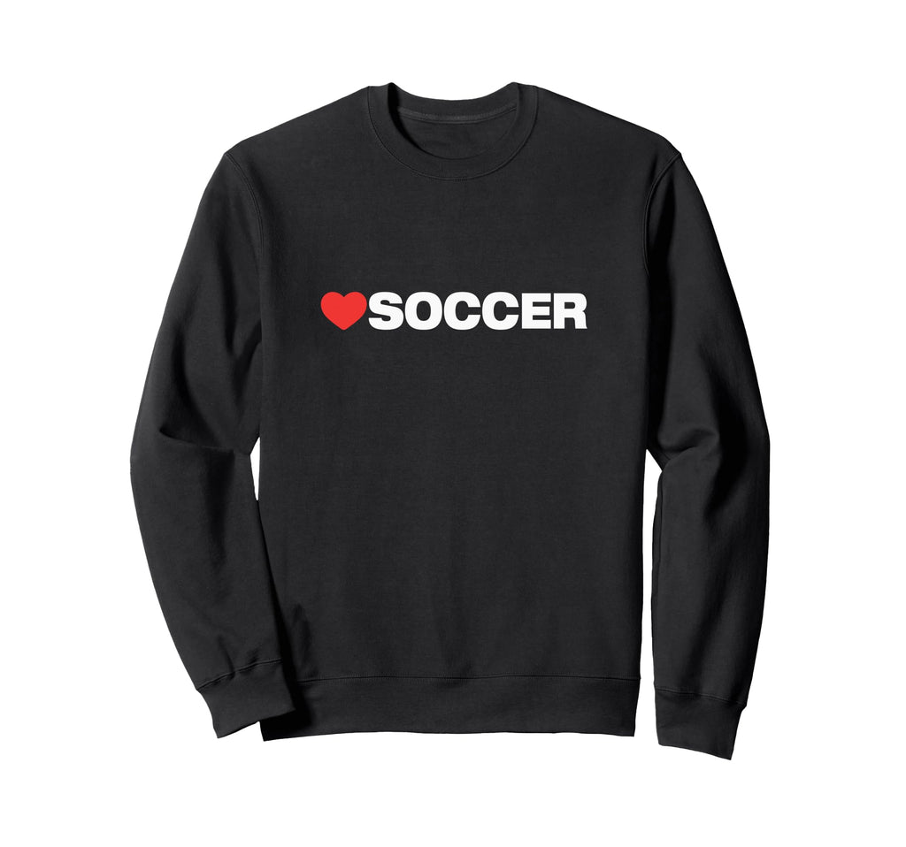 Love Soccer Minimalist Aesthetic Like Sweatshirt - Trendy Graphic Unisex - T-Shirt, Sweatshirt, Hoodie