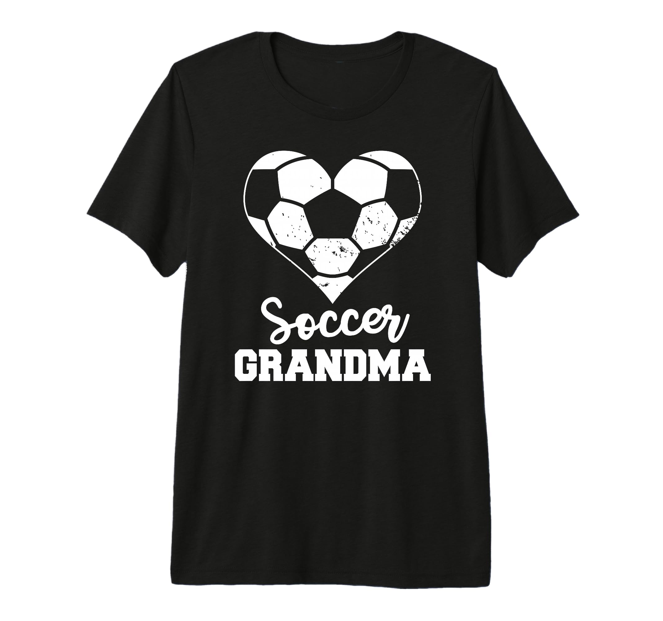 Soccer Grandma Heart Funny Soccer Tri T-Shirt - Custom Art Print Men Women - T-Shirt, Sweatshirt, Hoodie