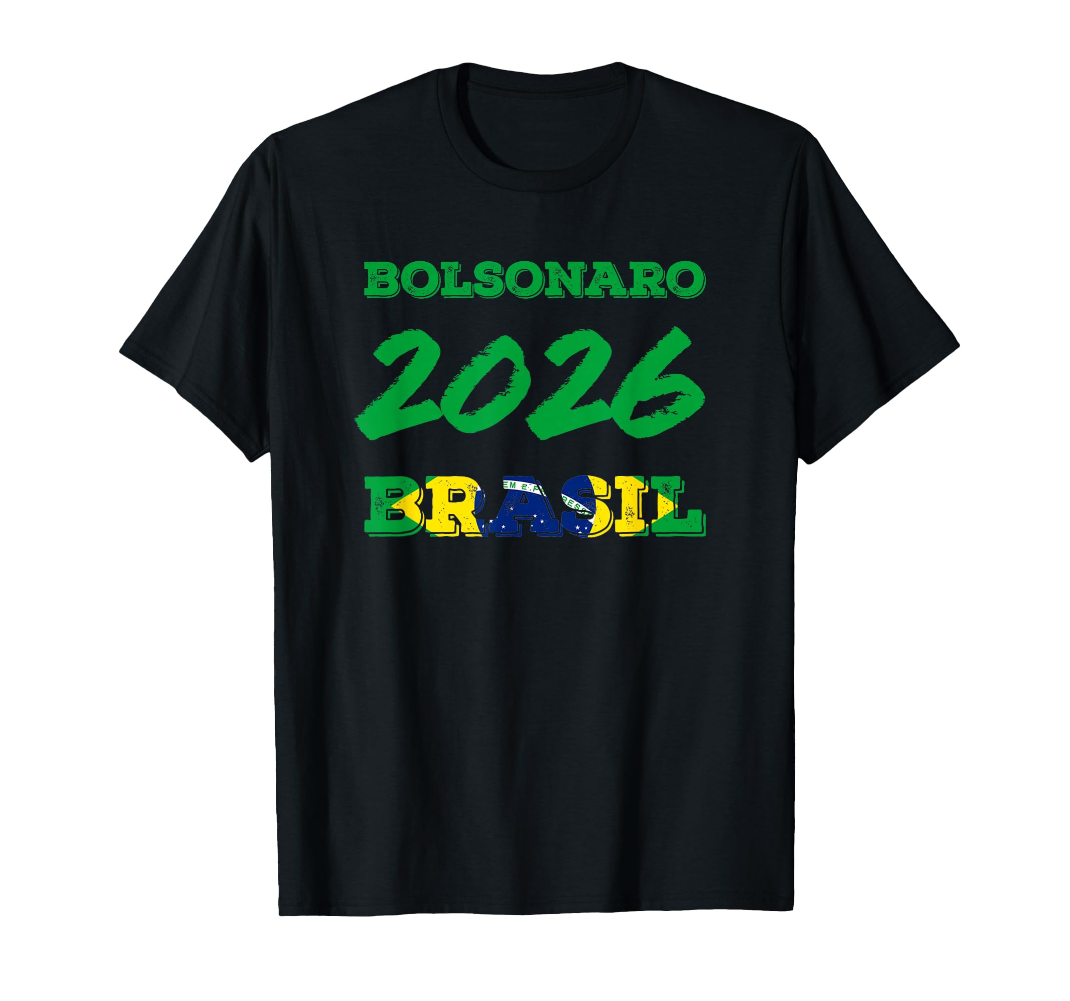 Bolsonaro Presidente 2026 Brasil T-Shirt - Graphic Print Unisex - T-Shirt, Sweatshirt, Hoodie