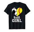 Ball Heart Funny Soccer Softball T-Shirt - Streetwear Style Men Women - T-Shirt, Sweatshirt, Hoodie