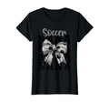 Soccer Nana Coquette Bow Biggest Fan T-Shirt - Novelty Apparel Men Women - T-Shirt, Sweatshirt, Hoodie