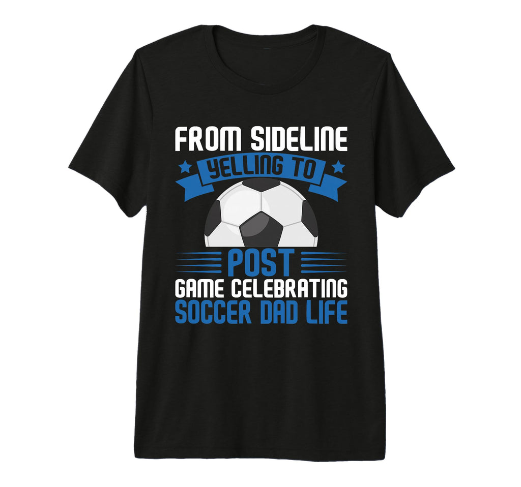 From Sideline Yelling To Post Game T-Shirt - Minimalist Print for Adults - T-Shirt, Sweatshirt, Hoodie