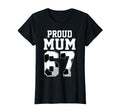 Womens Proud Mom Soccer Player Number 67 T-Shirt - Graphic Print Men Women - T-Shirt, Sweatshirt, Hoodie
