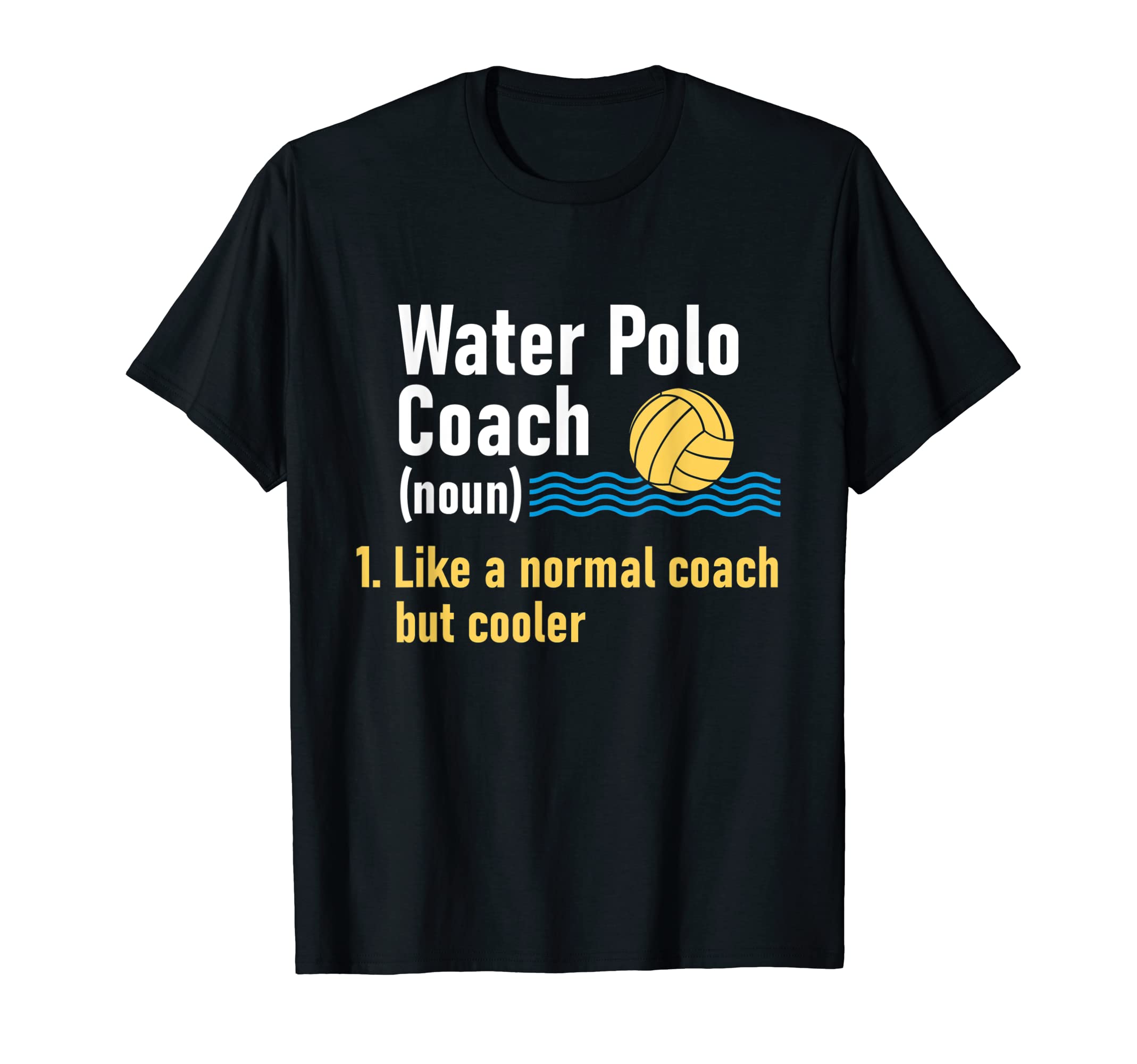 Water Polo Coach Beach Lover Goalie T-Shirt - Minimalist Print Men Women - T-Shirt, Sweatshirt, Hoodie