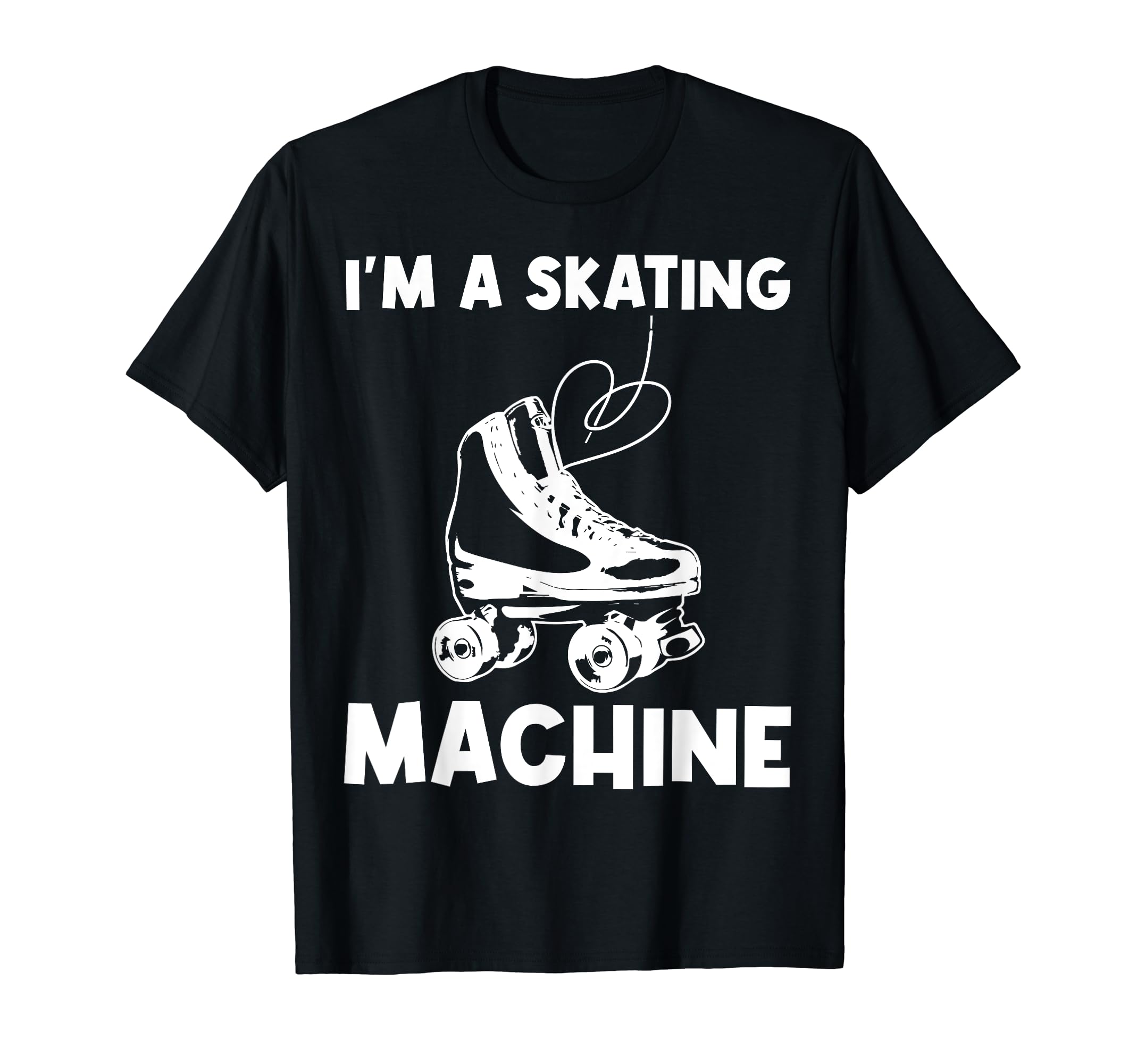 Roller Skating Disco Derby Skates T-Shirt - Graphic Print for Adults - T-Shirt, Sweatshirt, Hoodie