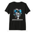 Soccer Mom Bow Football Mama Mothers Day T-Shirt - Novelty Apparel Unisex - T-Shirt, Sweatshirt, Hoodie
