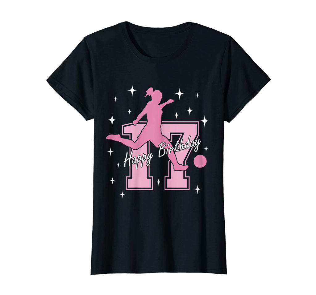 17Th Birthday Soccer Playing T-Shirt - Trendy Graphic Unisex - T-Shirt, Sweatshirt, Hoodie