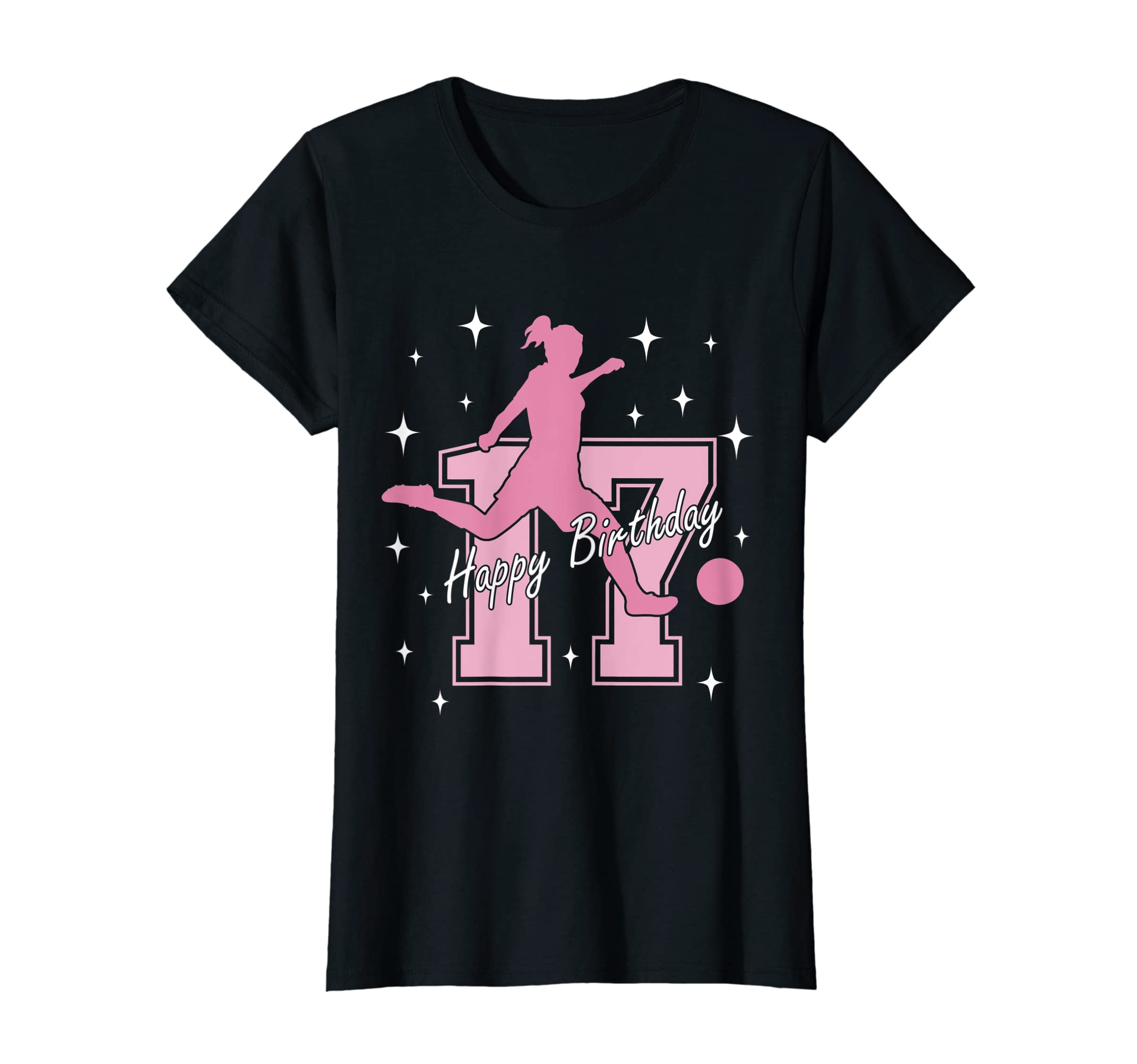 17Th Birthday Soccer Playing T-Shirt - Trendy Graphic Unisex - T-Shirt, Sweatshirt, Hoodie