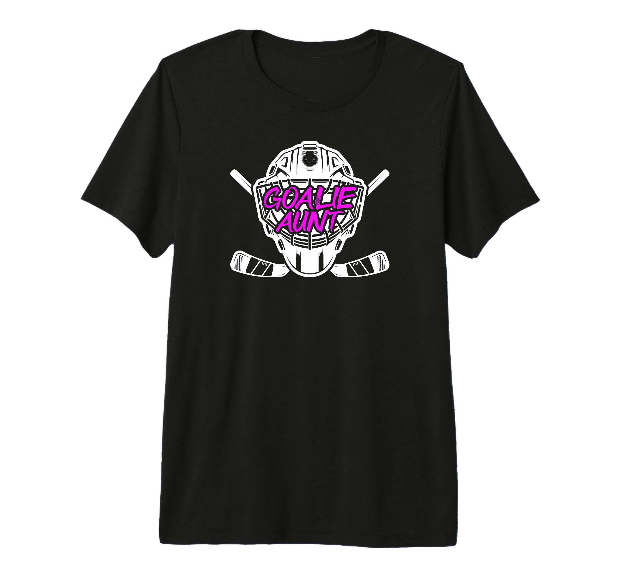 Ice Hockey Goalie Aunt Hockey T-Shirt - Casual Everyday Wear for Adults - T-Shirt, Sweatshirt, Hoodie