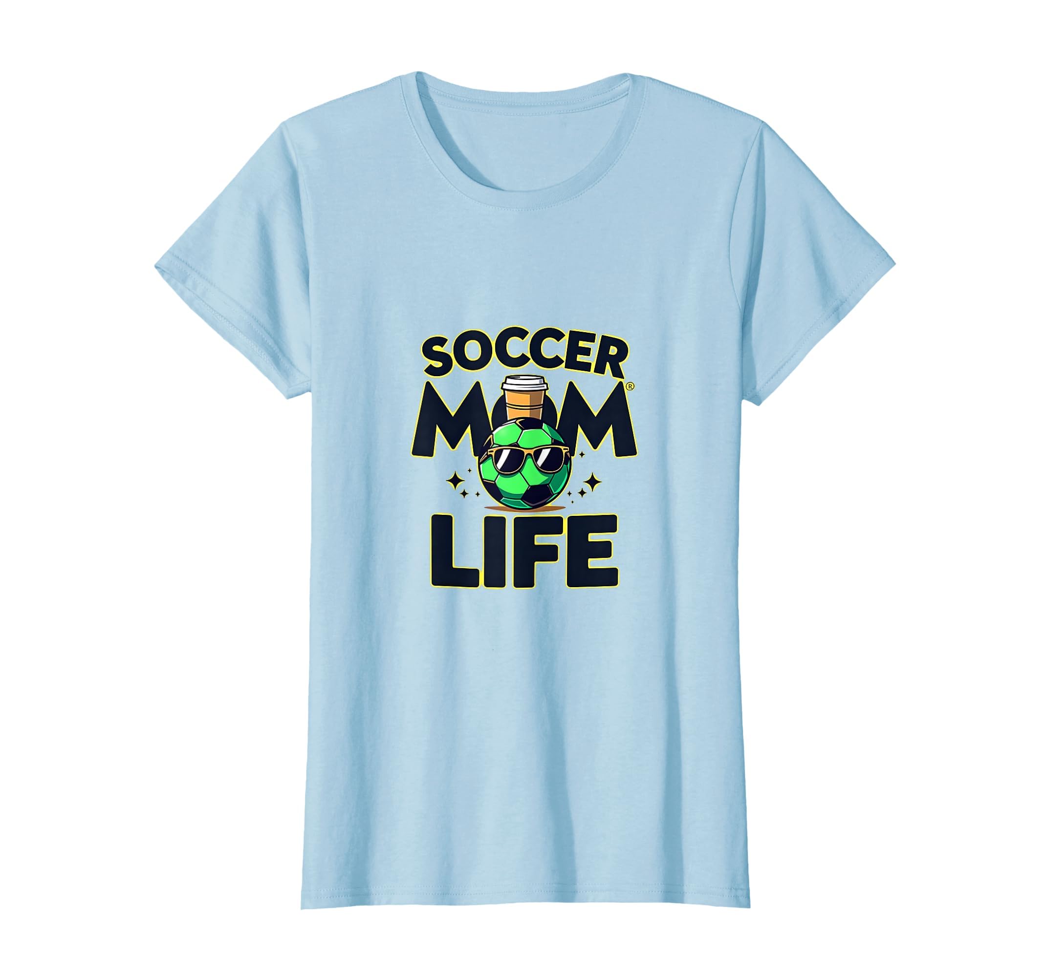 Soccer Mom Life Sports Moms T-Shirt - Fun Novelty Design for Adults - T-Shirt, Sweatshirt, Hoodie