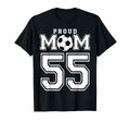 Number 55 Custom Proud Soccer T-Shirt - Casual Everyday Wear for Adults - T-Shirt, Sweatshirt, Hoodie