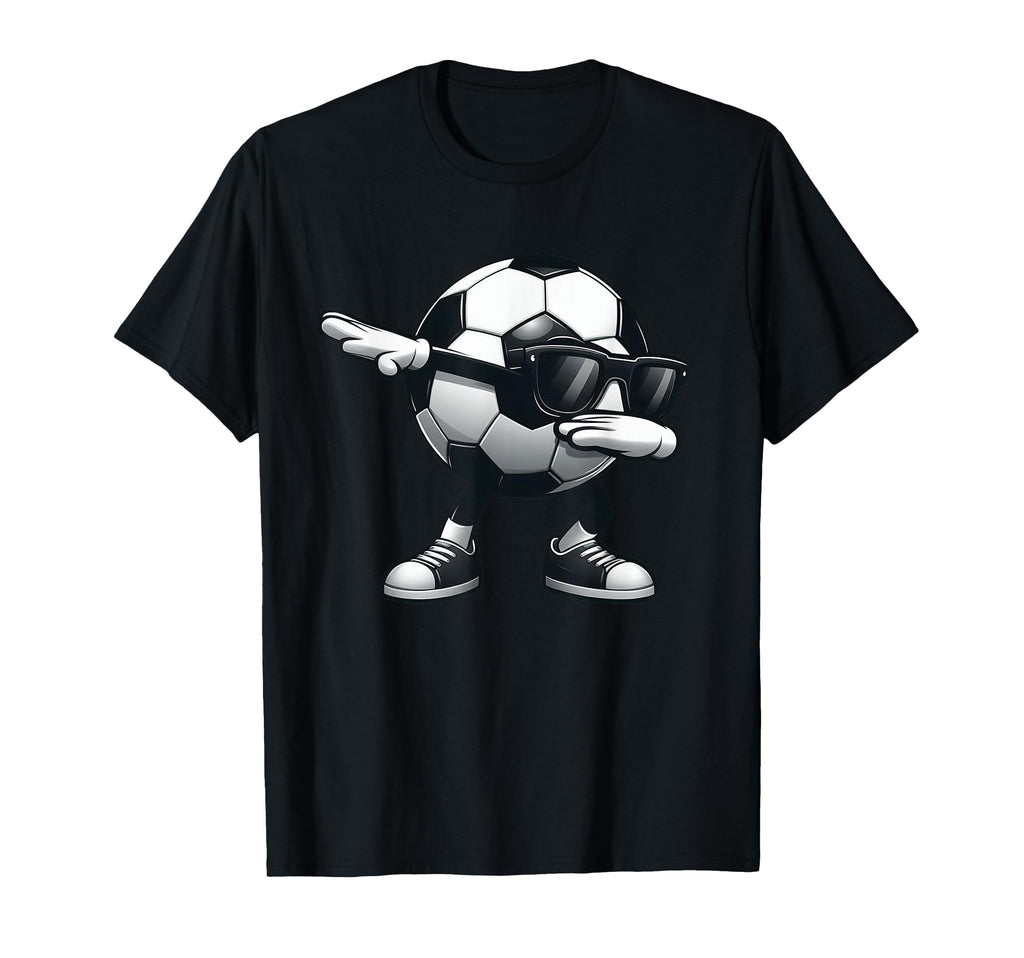 Dabbing Soccer Ball Soccer Sports Player T-Shirt - Unique Graphic Unisex - T-Shirt, Sweatshirt, Hoodie