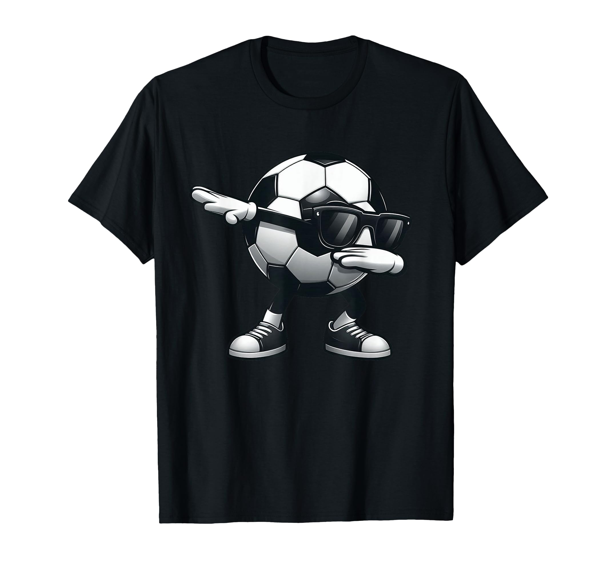 Dabbing Soccer Ball Soccer Sports Player T-Shirt - Unique Graphic Unisex - T-Shirt, Sweatshirt, Hoodie