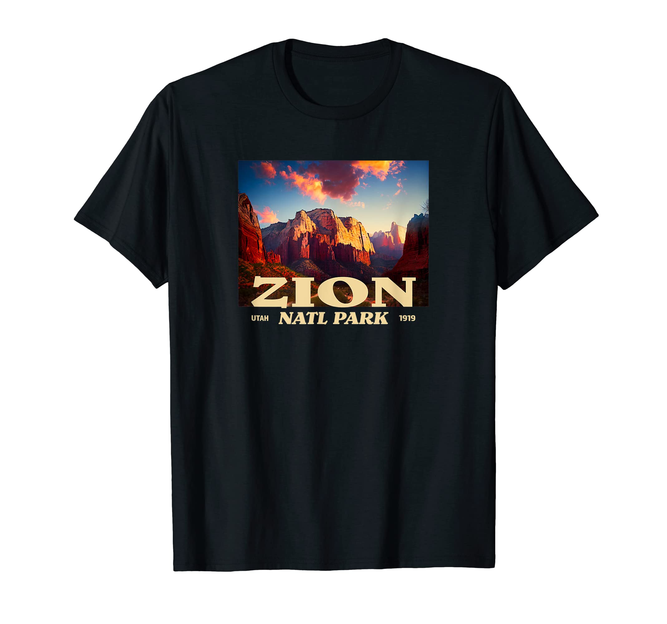 Zion Utah Zion National Park T-Shirt - Trendy Graphic for Adults - T-Shirt, Sweatshirt, Hoodie