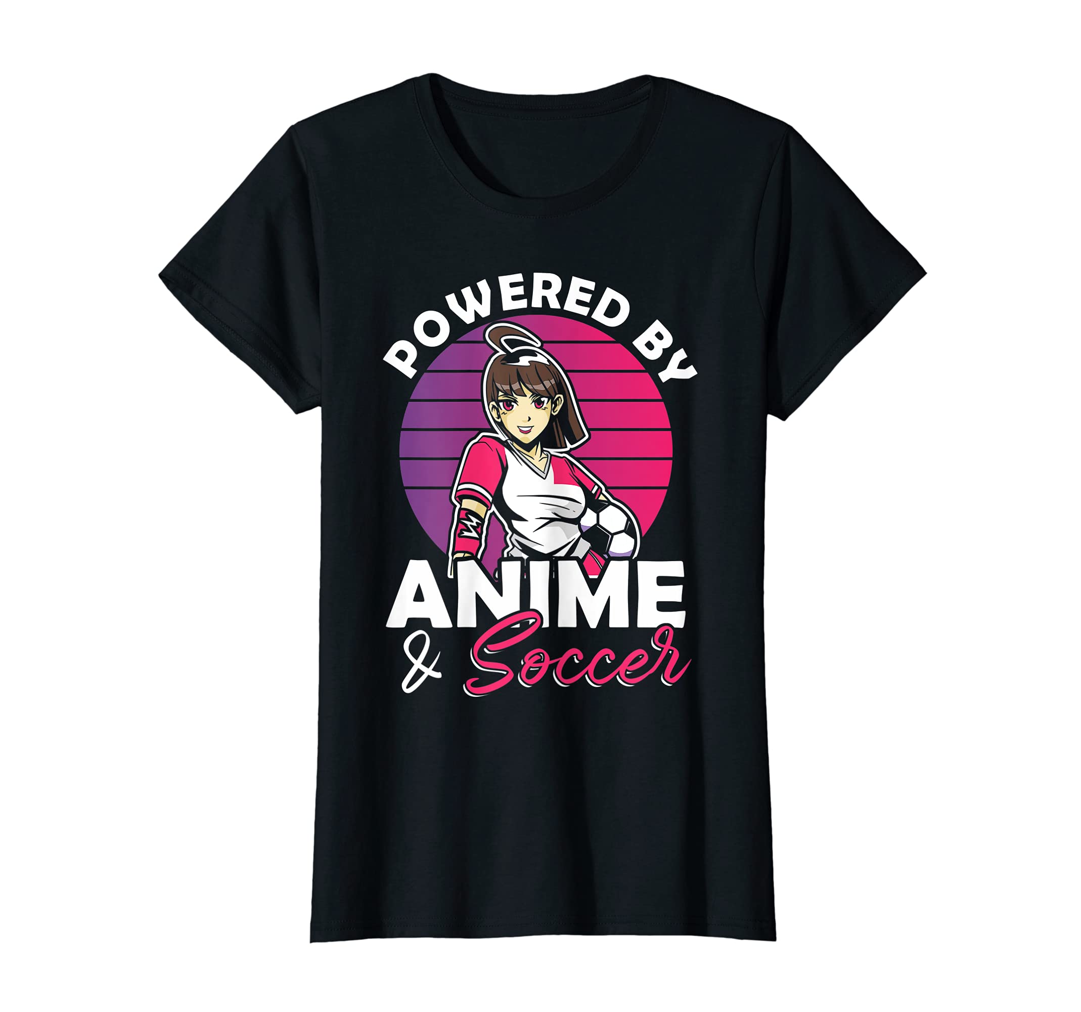 Powered Anime Soccer Anime T-Shirt - Graphic Print Men Women - T-Shirt, Sweatshirt, Hoodie