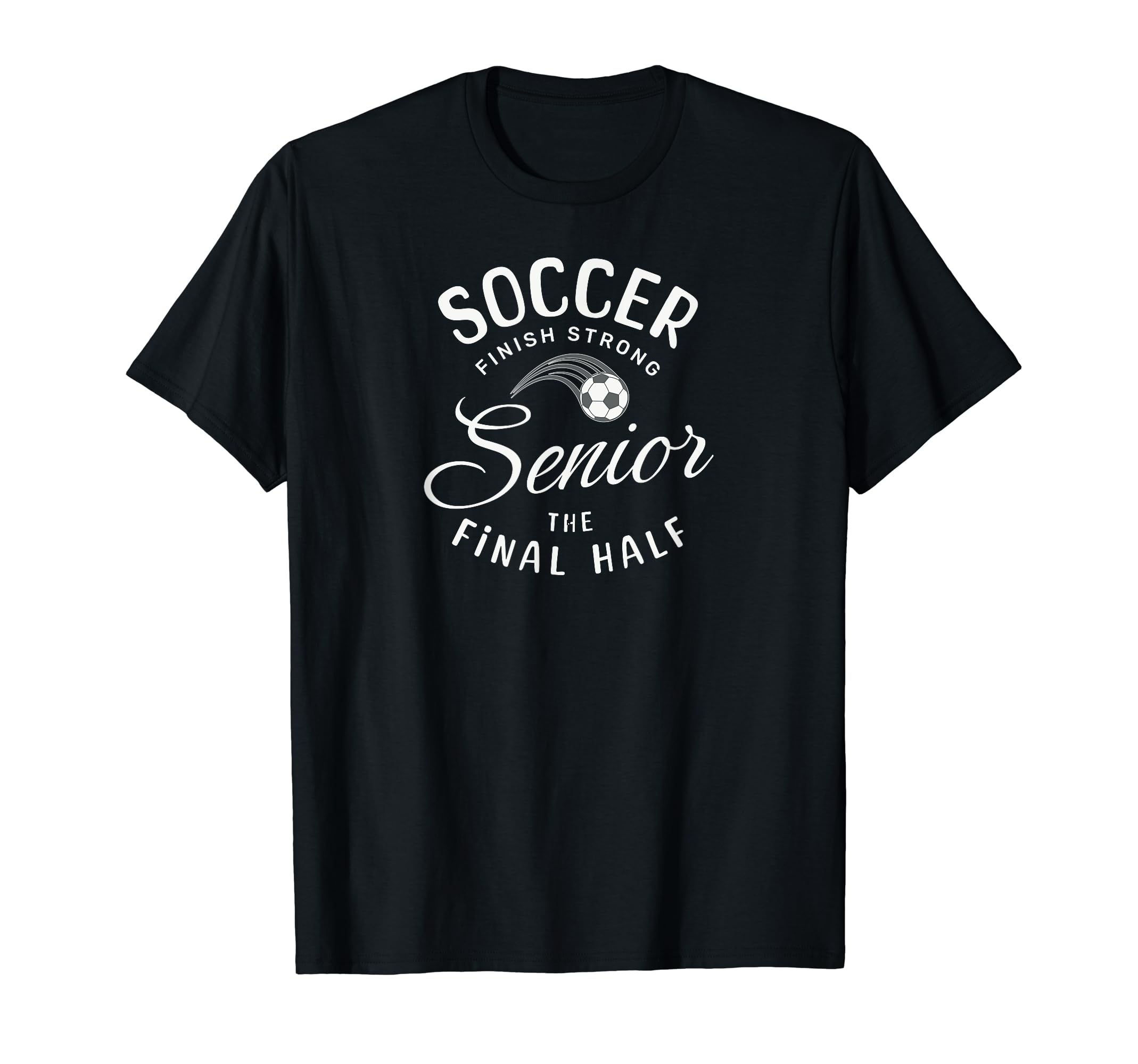 Senior Soccer Gifts T-Shirt - Minimalist Print for Adults - T-Shirt, Sweatshirt, Hoodie