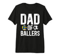 Mens Dad Ballers Proud Volleyball T-Shirt - Minimalist Print Men Women - T-Shirt, Sweatshirt, Hoodie