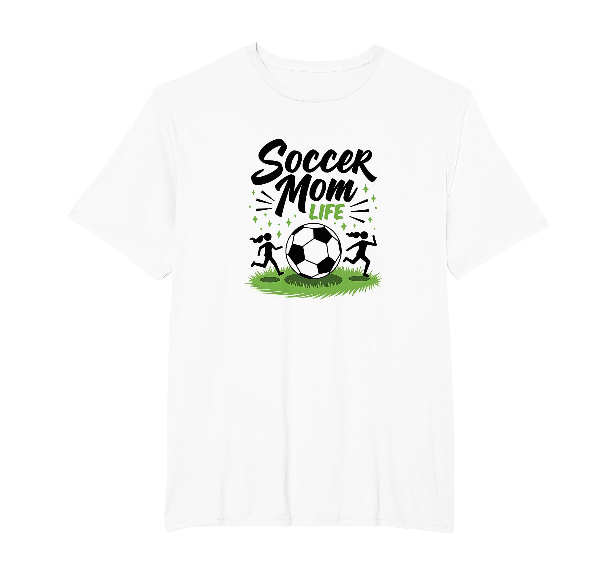 Soccer Mom Life Proud Parent Team Spirit Sweatshirt - Graphic Print Unisex - T-Shirt, Sweatshirt, Hoodie
