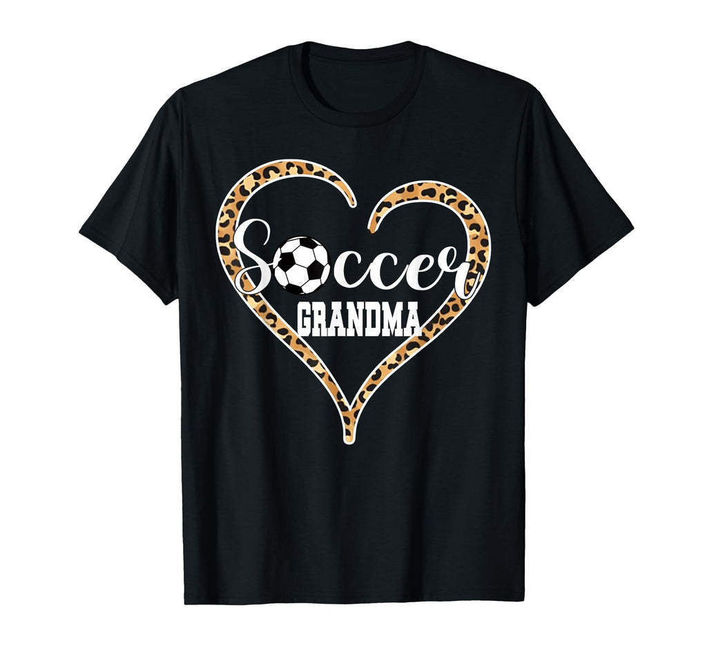 Soccer Grandma Nana Gigi Leopard T-Shirt - Minimalist Print for Adults - T-Shirt, Sweatshirt, Hoodie