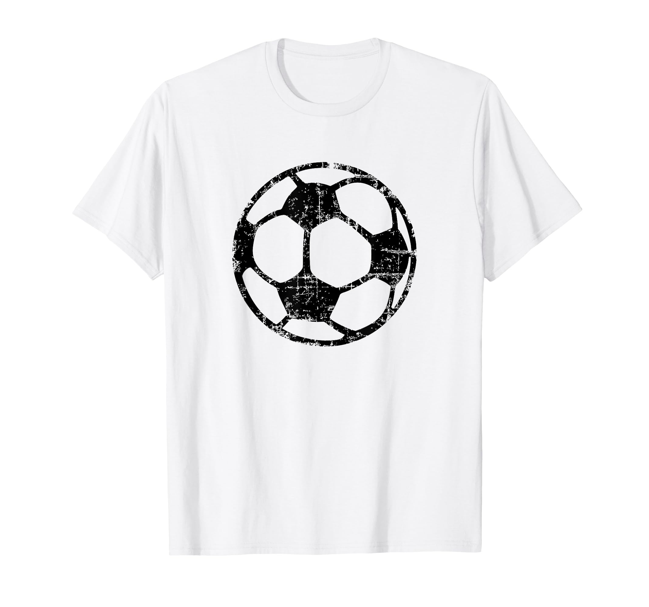 Soccer Ball Black Fans Players T-Shirt - Casual Everyday Wear Men Women - T-Shirt, Sweatshirt, Hoodie