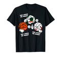 She Loves Me More Funny Soccer T-Shirt - Fun Novelty Design for Adults - T-Shirt, Sweatshirt, Hoodie