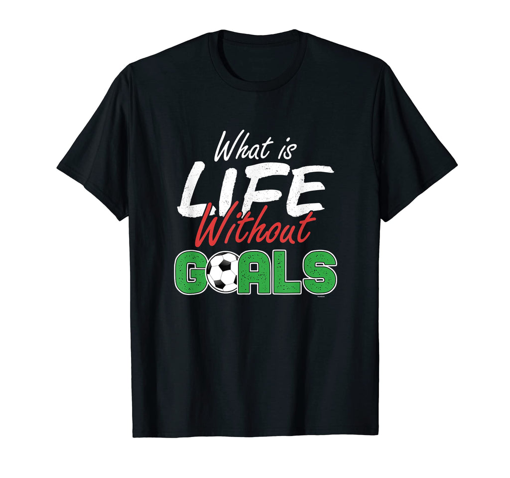 Football Soccer Player Sports Goals T-Shirt - Minimalist Print Men Women - T-Shirt, Sweatshirt, Hoodie
