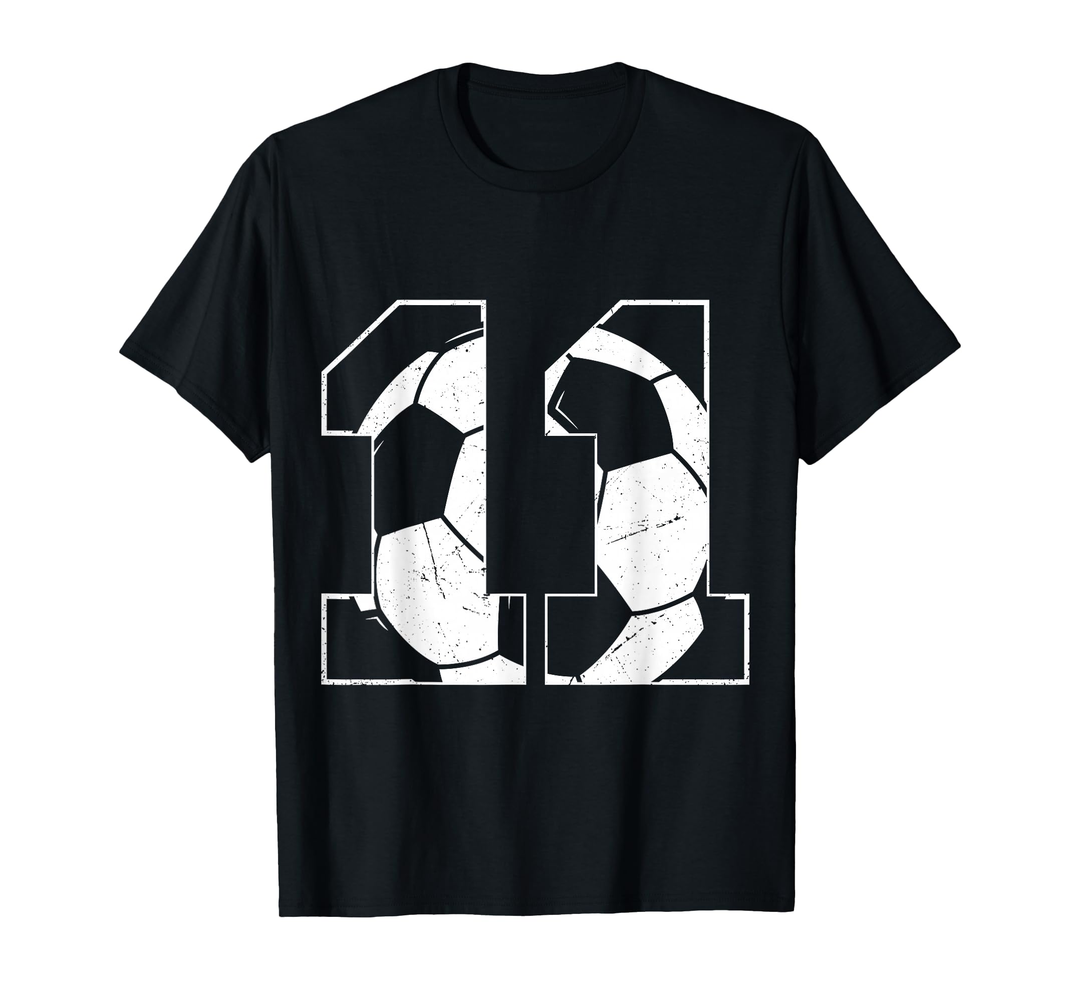 11Th Birthday Soccer Player Football T-Shirt - Aesthetic Graphic Men Women - T-Shirt, Sweatshirt, Hoodie