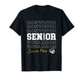 Senior Soccer Mom 2023 Soccer Gift Proud T-Shirt - Custom Art Print Unisex - T-Shirt, Sweatshirt, Hoodie
