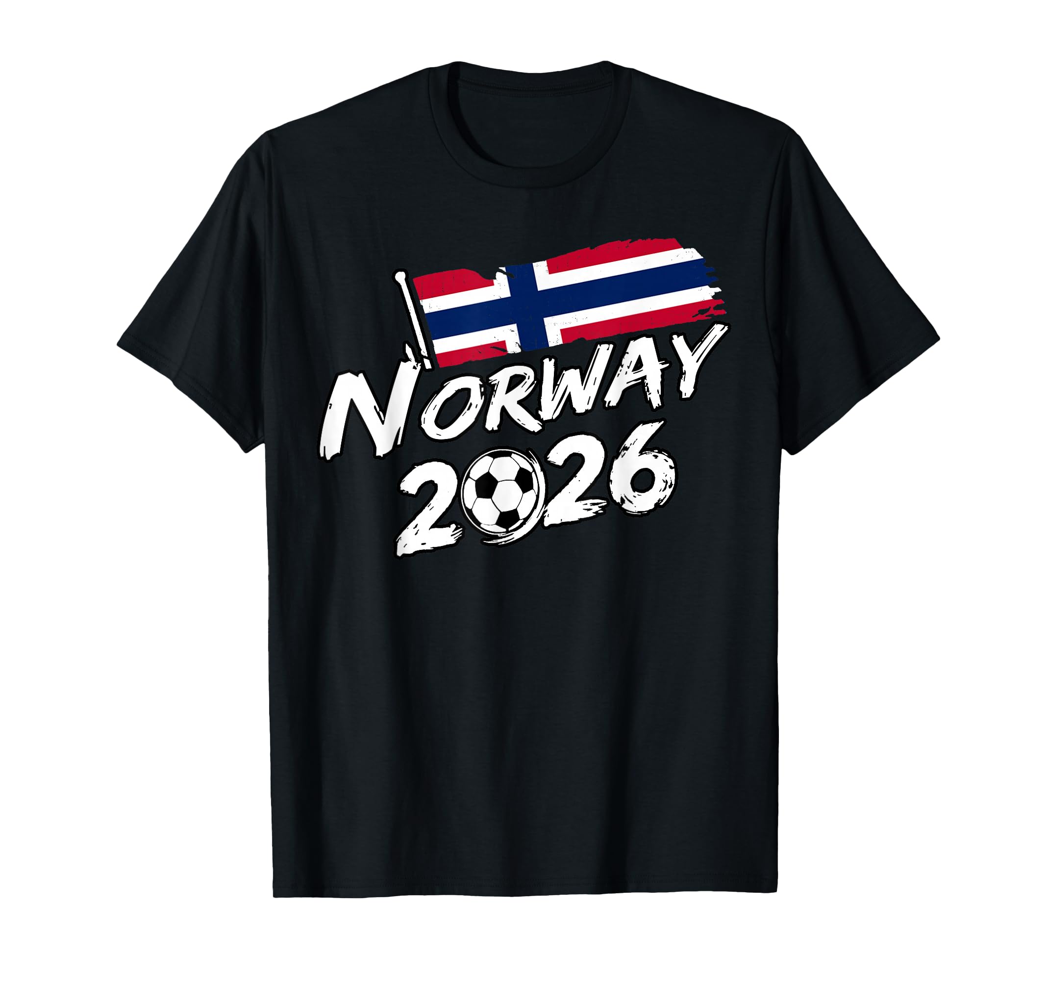 Norway Soccer Football Game Player Fan T-Shirt - Custom Art Print Unisex - T-Shirt, Sweatshirt, Hoodie