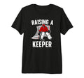 Mens Raising Hockey Keeper Dad T-Shirt - Streetwear Style for Adults - T-Shirt, Sweatshirt, Hoodie