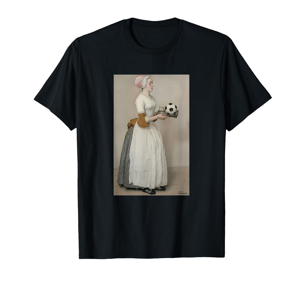 Serving Football White Soccer Outfit T-Shirt - Novelty Apparel Men Women - T-Shirt, Sweatshirt, Hoodie