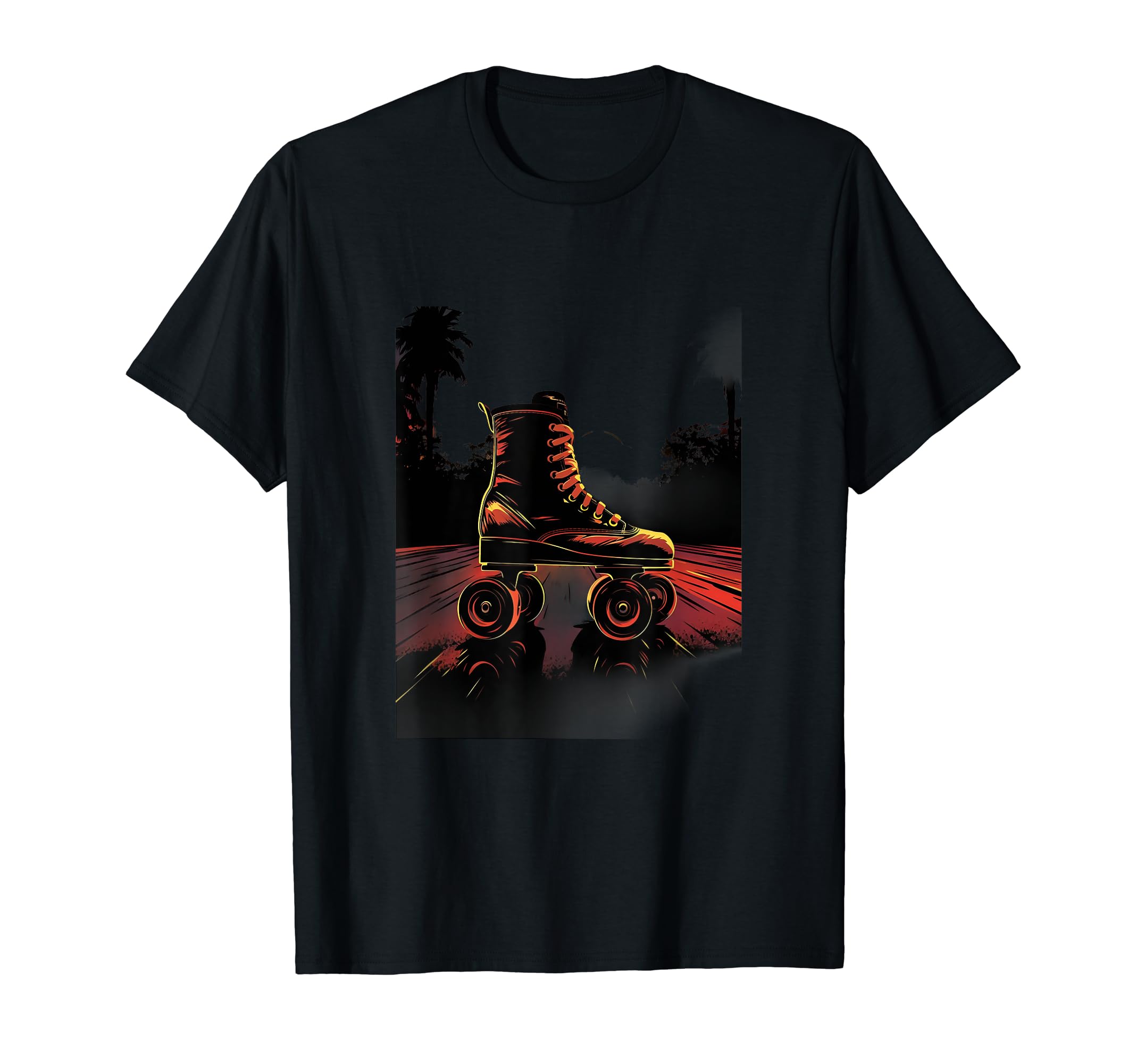 Roller Skates Roller Skating Skater T-Shirt - Aesthetic Graphic for Adults - T-Shirt, Sweatshirt, Hoodie