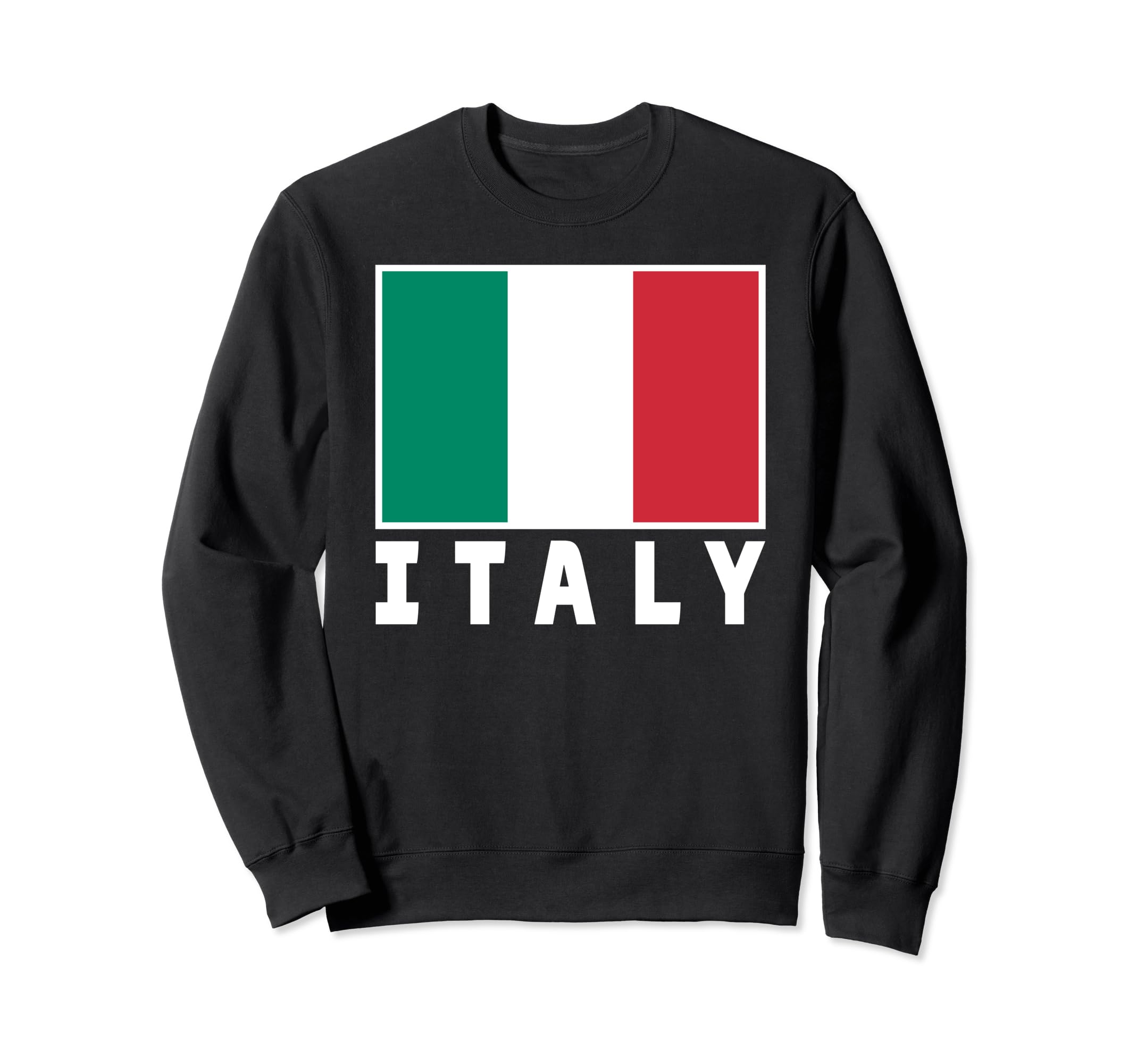 Italy Flag Italian Soccer Sweatshirt - Fun Novelty Design for Adults - T-Shirt, Sweatshirt, Hoodie