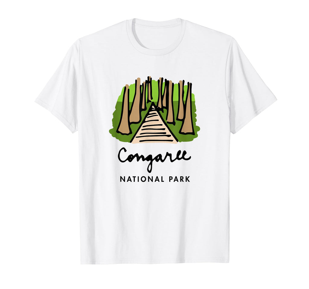 Family Vacation Congaree National Park T-Shirt - Custom Art Print Unisex - T-Shirt, Sweatshirt, Hoodie