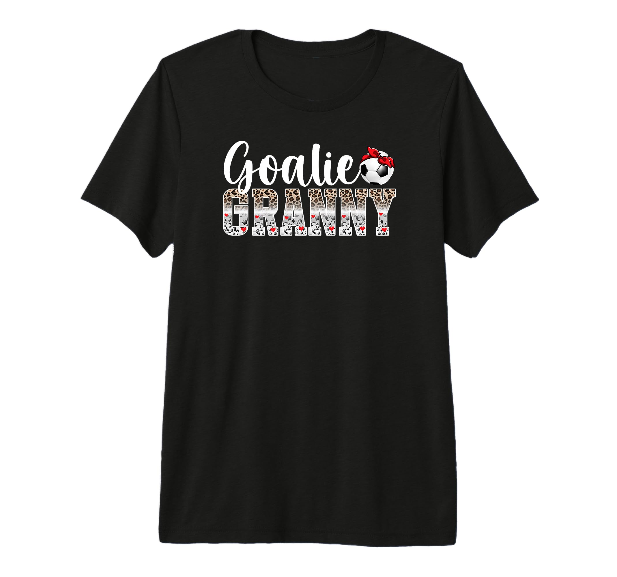 Soccer Goalie Granny Leopard Soccer T-Shirt - Streetwear Style Men Women - T-Shirt, Sweatshirt, Hoodie