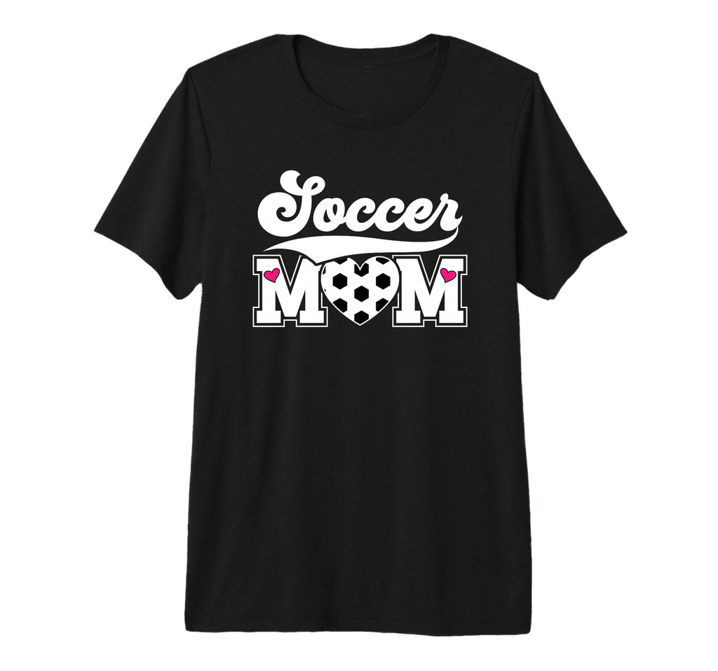 Soccer Mom Soccer Player Mama Soccer T-Shirt - Custom Art Print Unisex - T-Shirt, Sweatshirt, Hoodie