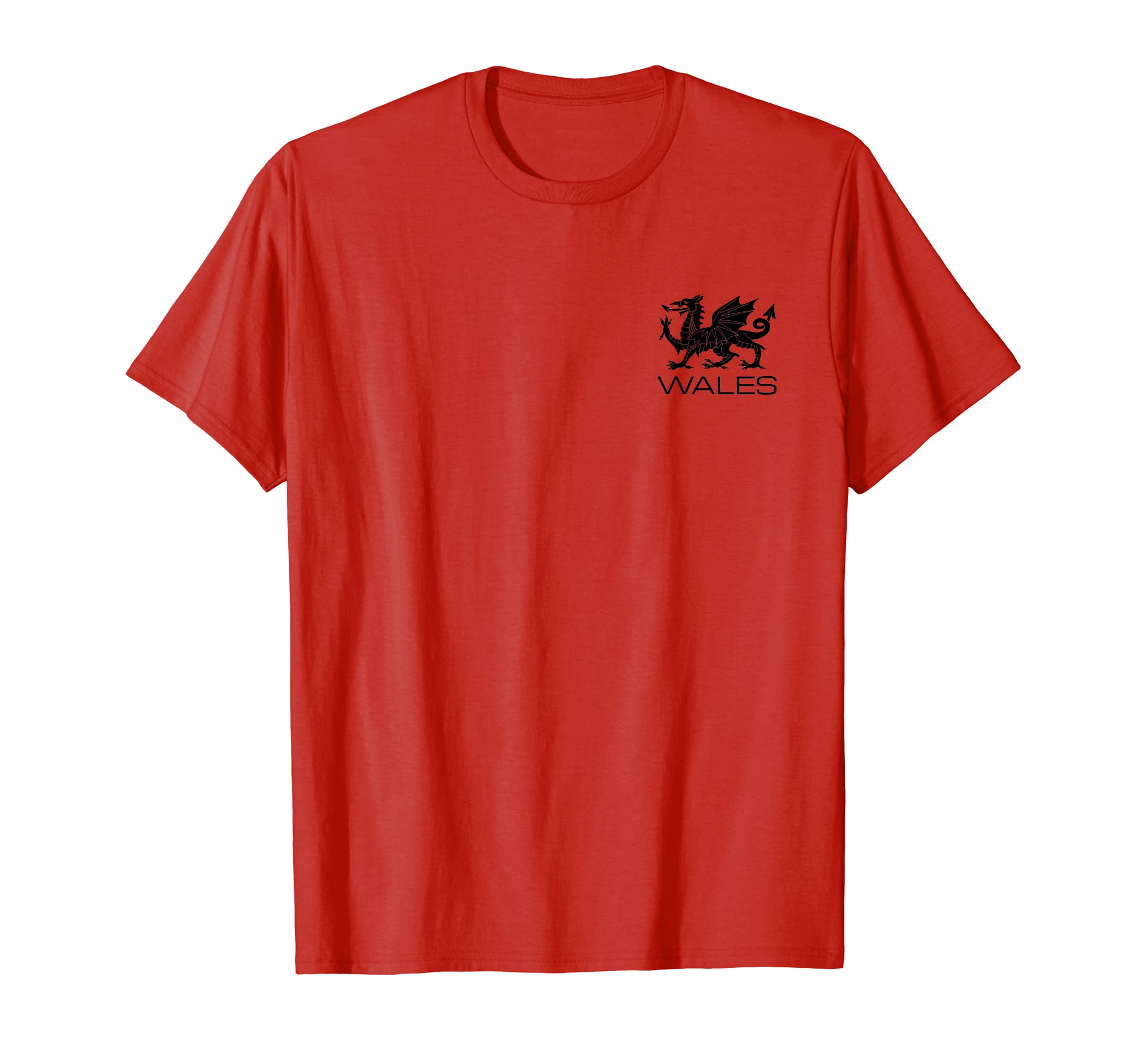 Wales Dragon Flag Welsh Banner Sports T-Shirt - Custom Art Print Unisex - T-Shirt, Sweatshirt, Hoodie
