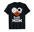Ball Mom Funny Volleyball Soccer T-Shirt - Trendy Graphic Men Women - T-Shirt, Sweatshirt, Hoodie