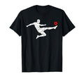 Valentines Us Soccer Player Silhouette T-Shirt - Streetwear Style Unisex - T-Shirt, Sweatshirt, Hoodie