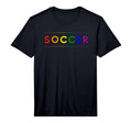 Mens Lgbtq Soccer Pride Month Soccer T-Shirt - Fun Novelty Design Unisex - T-Shirt, Sweatshirt, Hoodie