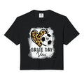 Bleached Soccer Game Day Vibes Soccer Mom Hoodie - Graphic Print Unisex - T-Shirt, Sweatshirt, Hoodie