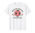 Senior Soccer Team Became Family Floral T-Shirt - Streetwear Style Unisex - T-Shirt, Sweatshirt, Hoodie