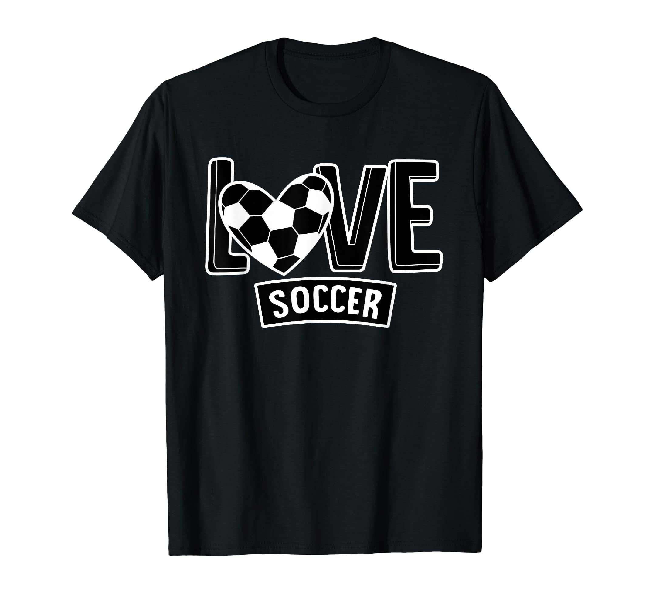 Love Soccer Funny Hearty Soccer Field T-Shirt - Novelty Apparel for Adults - T-Shirt, Sweatshirt, Hoodie