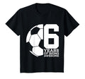 6 Years Being Awesome Soccer 6Th Birthday T-Shirt - Streetwear Style Unisex - T-Shirt, Sweatshirt, Hoodie